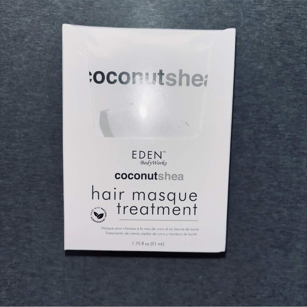 Eden BodyWorks Coconut Shea Hair Masque box of 6